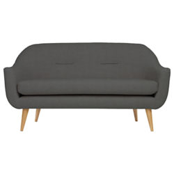 Content by Terence Conran Marlowe Small 2 Seater Sofa Rowan Dark Grey